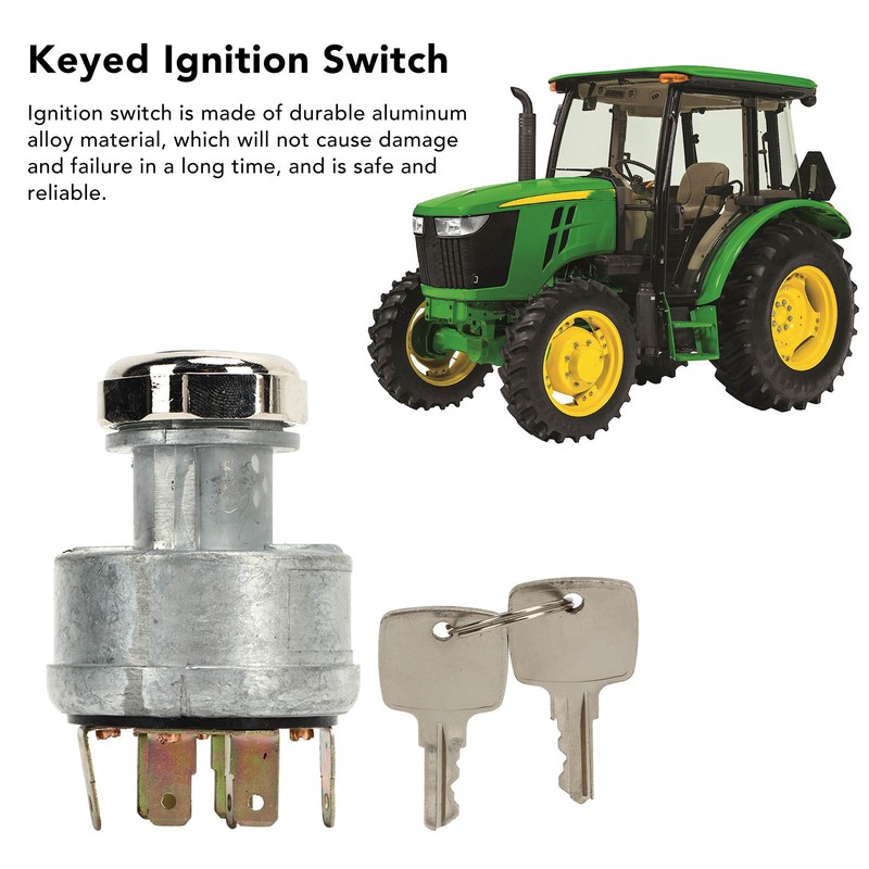 Ignition Switch AR58126 Replacement for John Deere 322 330 655