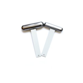 Globauto Straight Steel T-Dolly Set Large - 2 Piece