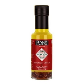 Pons. Extra Virgin Olive Oil with Tabasco Seasoning. 125ml (4.23oz)