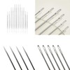 BIUTEFOR Hand Sewing Needles, Round Needles, Set of 12, For