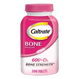 Tabletas Calcio y Vitamina D3 Caltrate 600D3 Suplemento Alimenticio 200 Unidades                                                                      
