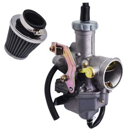 Silscvtt Carburetor Carb Replacement for Honda TRX200 TRX250X Replacement for Honda ATC185S ATC200M Replacement for Honda FourTrax Big Red 200 Replacement for Honda 250 with Air Filter