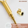 Angle Simple Shower Flow Control Valve, Brass Water Shut Off
