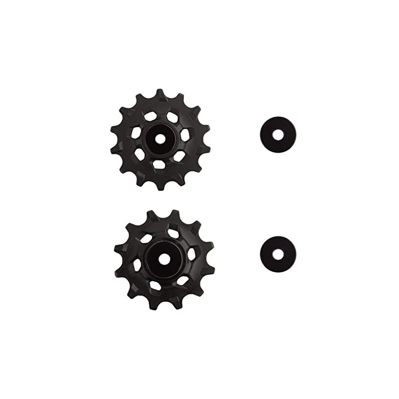 Sram Pulley Kit 2139026004 Pulley Kit Black; Crystal Heart Measures 5 x