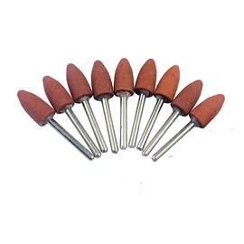 18Pcs Bullet Shape Abrasive Mounted Stone Grinding Tool for Dremel Rotary Tools