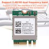 ASHATA WiFi Card WiFi Card Network Card RTL8822BE Dual Band