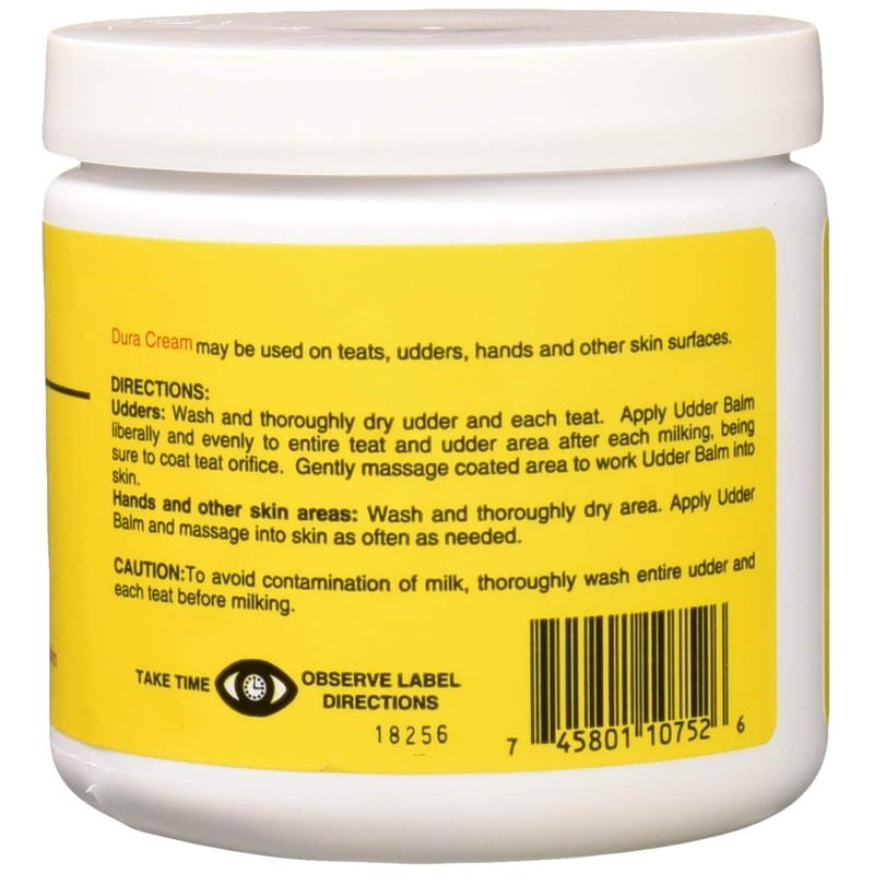 Durvet Duracream Emollient and Barrier Cream, 1 Pound Container