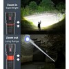 wahliwahli LED Rechargeable Flashlights High Lumens, 1500+ Lumens Super Bright