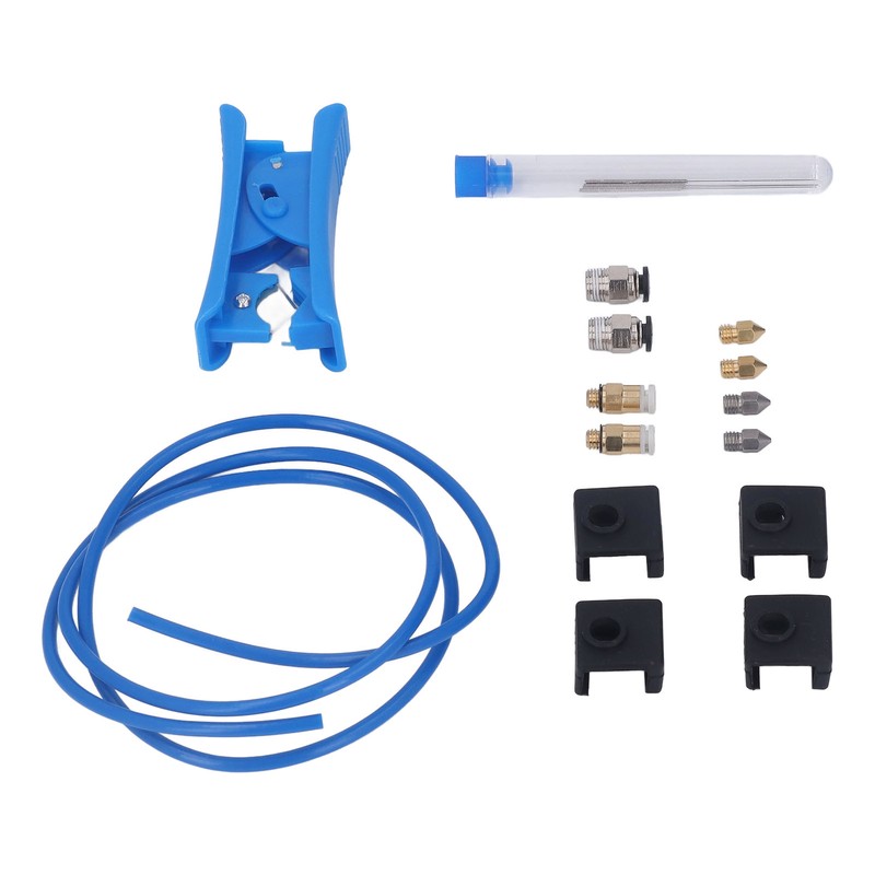3D Printer Accessories MK8 Nozzles Pneumatic Connector Fittings PTFE Pipe