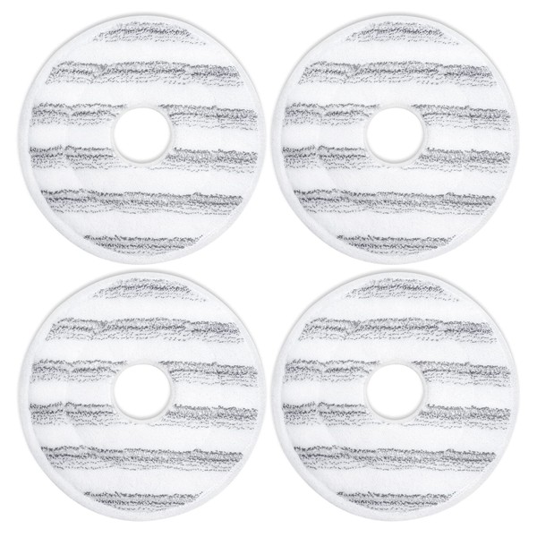 KEEPOW 4 Pack for Vileda Spin and Clean Mop Refill, Washable and Reusable Refill for Vileda Spin Mop Head Replacement
