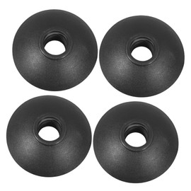 Kisangel 4pcs Trekking Pole Tips Accessories for Hiking Snow and Mud Baskets Design Easy to Attach Without Tools for Outdoor Walking and Trekking