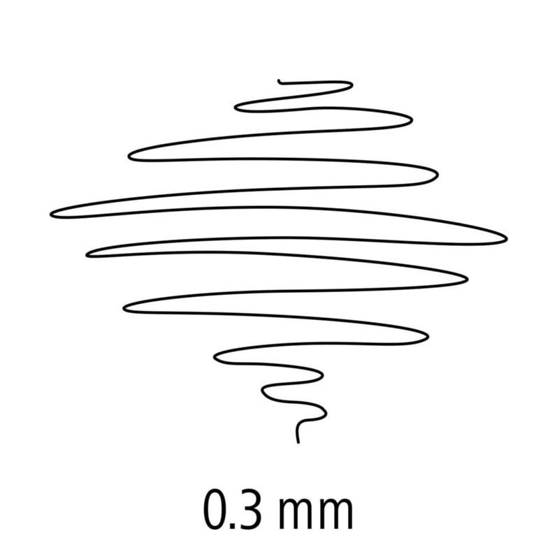 Staedtler Triplus fineliner pen.