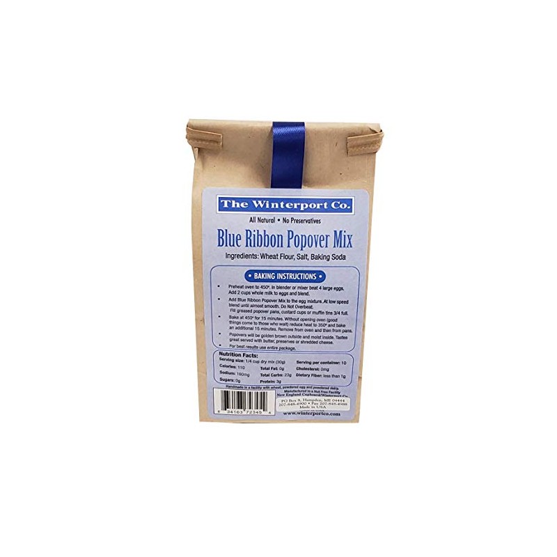 Winterport Co. Traditional Popover Mix, 11 Ounce, Made in Maine,