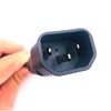 IEC 320 C14 to 2 x C13 90 Degree Power