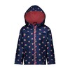 LONDON FOG Girls' Waterproof Rain Suit for Kids Hooded Jacket