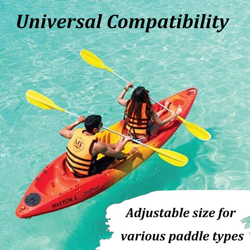 Runseaway12PCS Kayak Paddle Holder, Adjustable Paddle Clips, Universal Paddle Storage