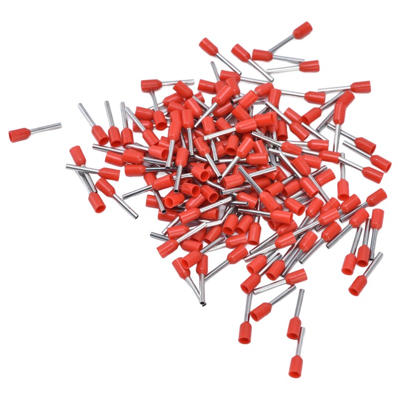 1000Pcs Insulated Ferrule Electrical Pin Crimp Terminals 20 AWG Cord