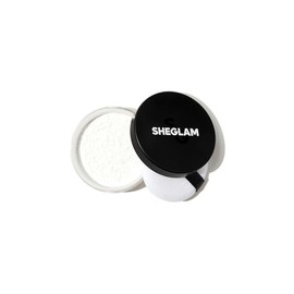 SHEGLAM Polvos Sueltos Para Rostro Con Control De Aceite Sin Poros Impecables Suavizan Las Líneas Finas Y Brillan En La Oscuridad Translúcido