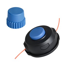T35 Trimmer Head with Bump Knob, Compatible with Hu sqvarna 123L 128LD 223L 225L 232L 322L 323L 324LX 325L 325LX 326L 525L 522L 525LS 535LS, Replace 531300183 537388101 531300194 with .095'' Line