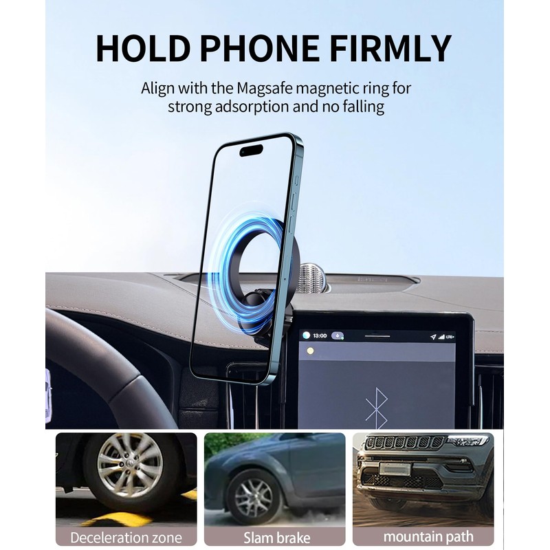 Car Phone Holder for 2025-2026 Volvo XC60 Volvo XC90 Accessories