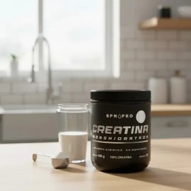 Creatina Monohidratada Alta Pureza Micronizada BPN PRO de 450 g en Polvo Sin Sabor 90 servicios Creatine                                              