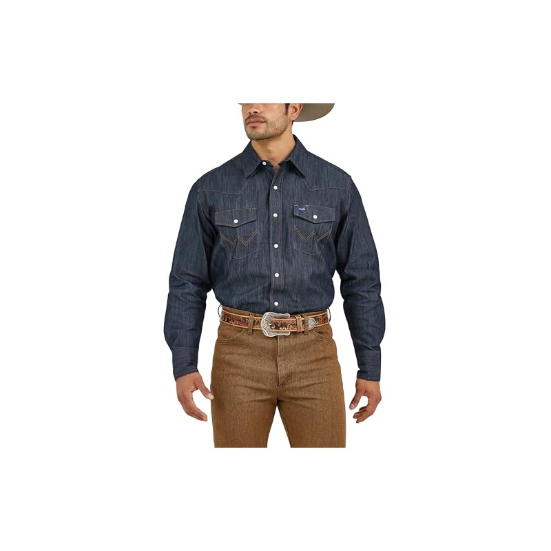 Premium Performance Workshirt, Denim, Medium