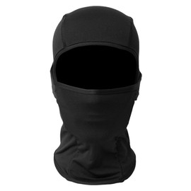 Grandios GD-KDFLMASK 5 Color Balaclava Kids Balaclava Junior Neck Warmer Stylish Skiing Sports, Black