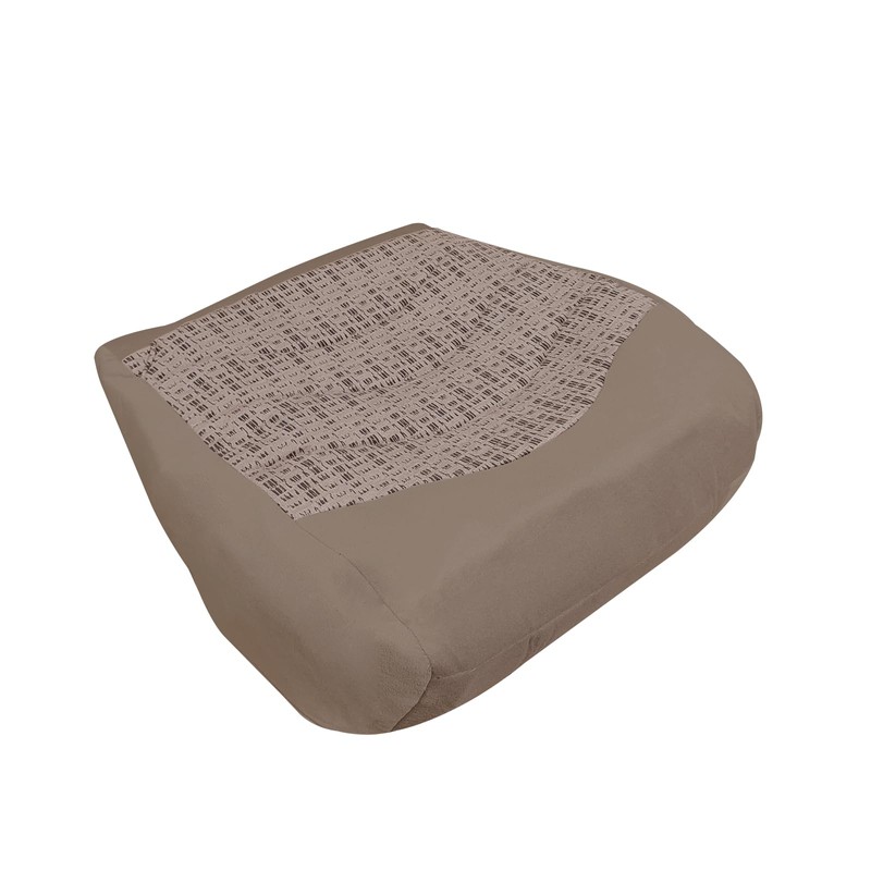 UINIEBOOM Driver Bottom Cloth Seat Cover, Replacement Tan Front Driver