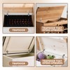 2pcs 170 Degree Hydraulic Cabinet Door Hinges, Adjustable Lazy Susan