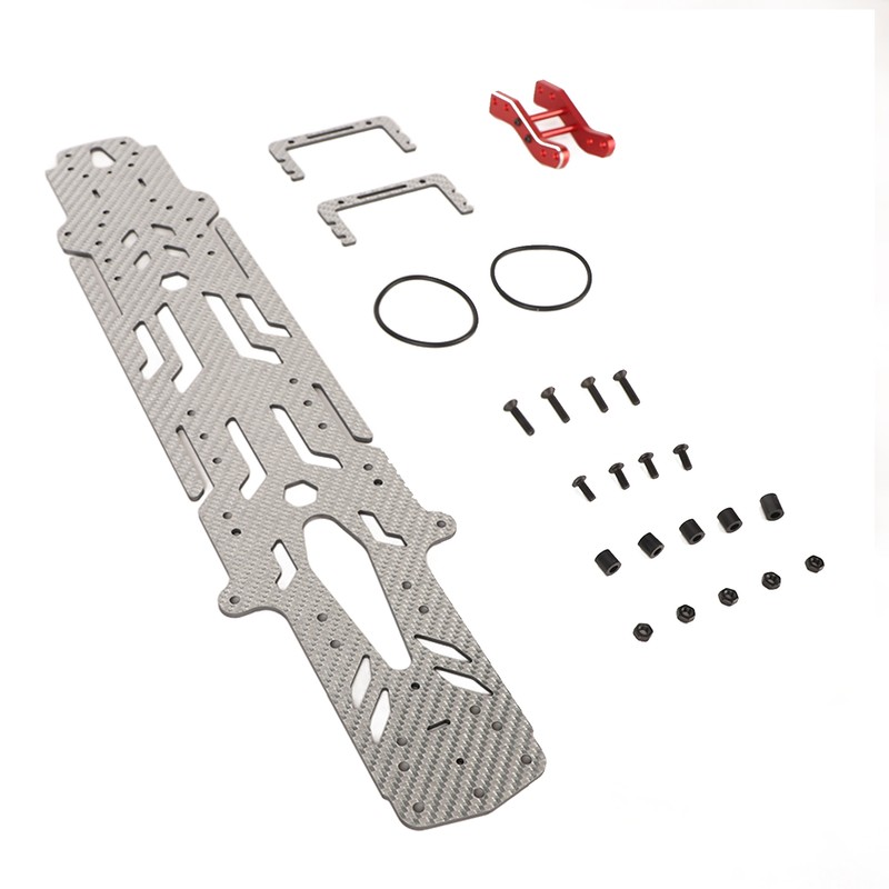 RC Car Chassis Plate Narrow Vertical High Traction Carbon Fiber