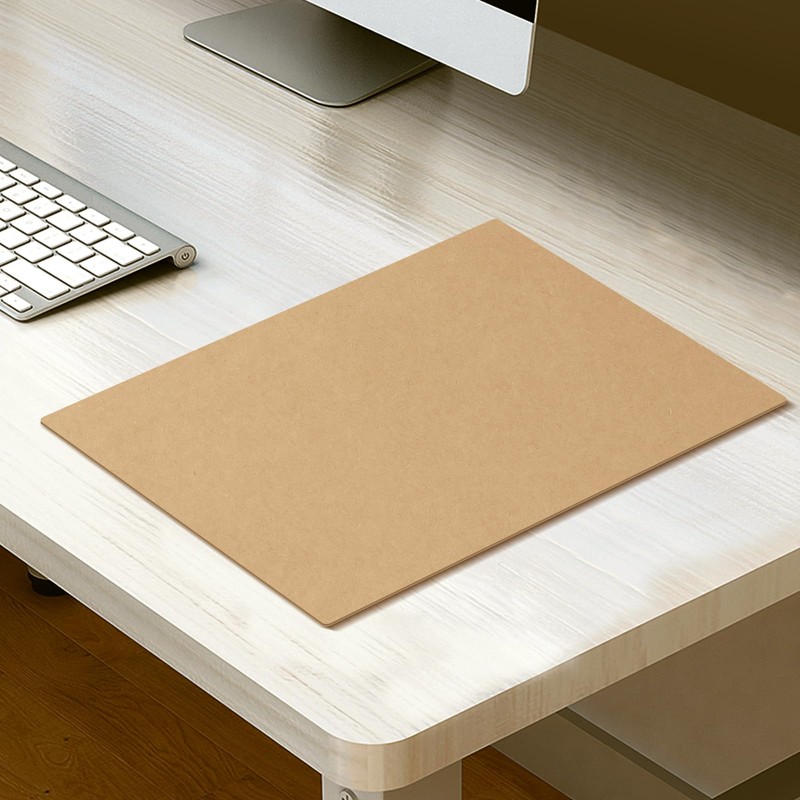 HEIHAK 25 Pcs A4 Kraft Paper File Folder with Cards