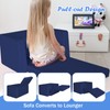 MeMoreCool Kids Flip Out Sofa Chair, Foldable Toddler Couch for