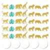 Aboofan 100 Pieces Hawaiian Jungle Theme Creative Confetti Decoration for
