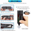Diamond Tester Pen,High Accuracy Jewelry Diamond Tester+200g/0.01g Mini Jewelry Scale+60X