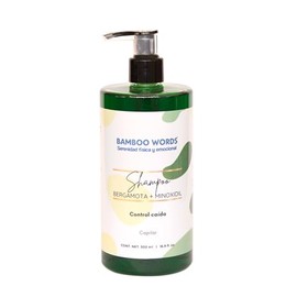 Shampoo Anticaída con Bergamota 500 ml | Fortalece Cabello Débil y Quebradizo | Limpieza Profunda del Cuero Cabelludo | Shampoo para Hombre y Mujer