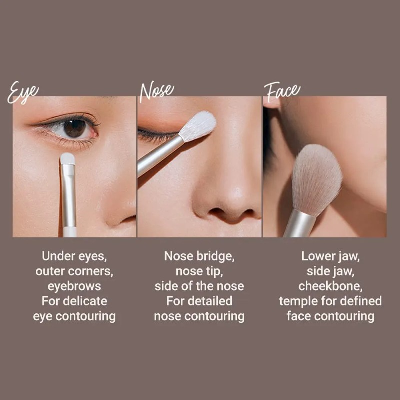 Polvo De Contorno Etude Creator 01 Bronceador Y Paleta De