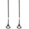 Happyyami 2pcs Bicycle Motorcycle Handlebar Flagpole Stand Racing Outdoor Flag