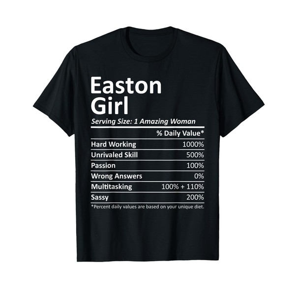 EASTON GIRL PA PENNSYLVANIA Funny City Home Roots USA Gift