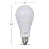 Feit Electric A21 LED Light Bulb, 200W Equivalent, Non-Dimmable, 3050