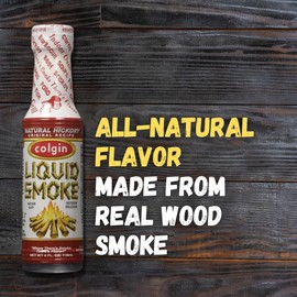 Colgin Authentic Hickory Liquid Smoke (4 oz) for Home Cooks & BBQ Enthusiasts | Liquid Smoke for Cooking | Rich, Sweet Smoky Flavor for Meats, Sauces, & Marinades | Perfect for BBQ & Cooking (12 pack)