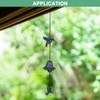 M METERXITY 1-Pack Japanese Wind Chime, Vintage Metal Temple Bell