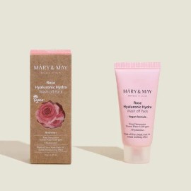 Mary&may Rose+hyaluronic Wash Off - Mascarilla Hidratante Tipo De Piel Todo Tipo De Piel