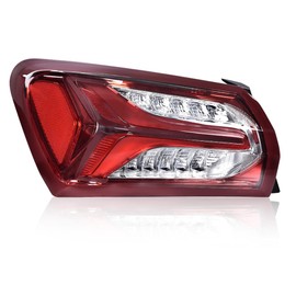 PIT66 LED Type Tail Light Lamp Outer Replacement Compatible with Chevy Malibu 2019-2022 84595944 LH Driver Side Rear Lights Assembly Luz Trasera