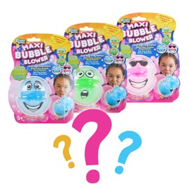 Slimy Maxi Bubble with Bubble Blower - for Super Large Slime Bubbles Made of Extremely Stretchy Slime, Play Mass for Children (Toy from 3 Years), Colour: Surprise