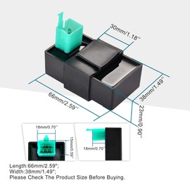 GOOFIT 5 Pin AC CDI Box Unit Replacement for Chinese 50c 70c 90cc 110cc 125cc Horizontal Engine 3125B 3125R 3125XR8 SSR TaoTao X15 X18 ATV Mini Pocket Dirt Bike