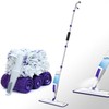 Hisucbetter Spray Mop Floor Cleaning System Kit Include 14oz Refillable