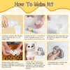 TECMIYO DIY Hand-Painted Squishy Making Kit – 18oz Liquid Silicone