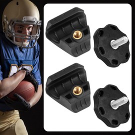2pcs Football Visor Clips, Helmet Screws Football Helmet Fasteners Accessories for Oakley Visor Quick Fix