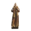 Christian Brands 7.87 Saint St. Padre Pio Statue Toscana Milagros