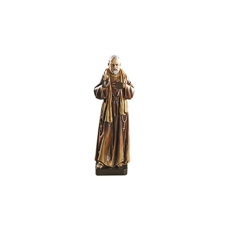 Christian Brands 7.87 Saint St. Padre Pio Statue Toscana Milagros